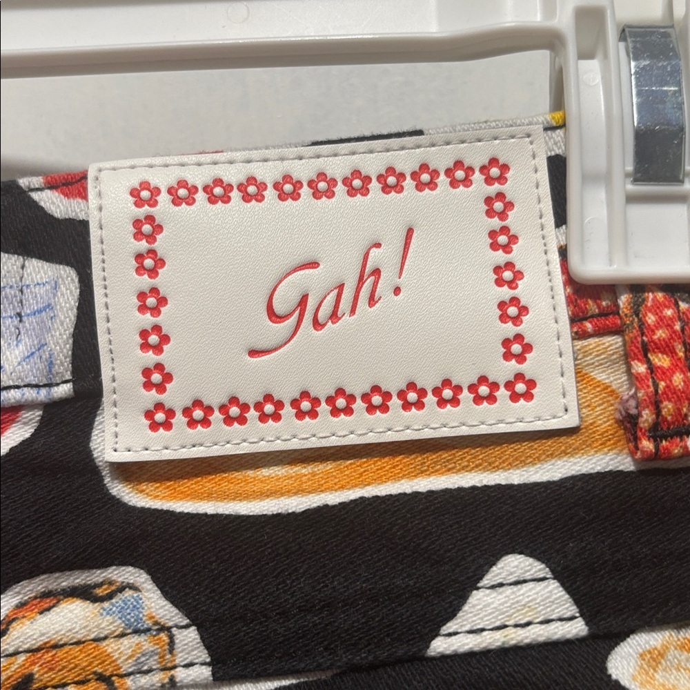LISA SAYS GAH Robyn jeans Italian buon appetitto print - Picture 5 of 8